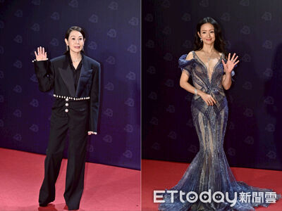 金馬女星時尚/林依晨性感炸裂 劉若英帥褲裝配7500萬珠寶
