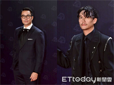 金馬男星時尚/張震穿解構黑西裝帥翻全場!張孝全戴眼鏡變文青書生