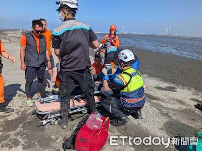 彰化伸港鄉2釣客落海！1人救起命危送醫　1人待直升機吊掛救援