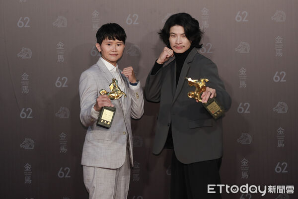 ▲▼ 金馬62頒獎典禮 後臺得獎感言-黃泰維, 陳嘉玲恨女的逆襲。（圖／記者黃克翔攝）