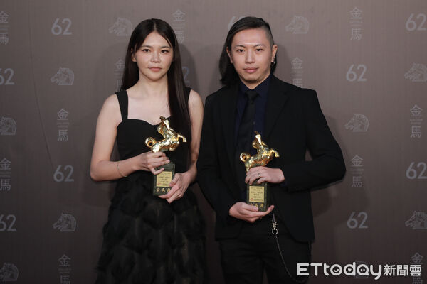 ▲▼金馬62最佳音效 高偉晏, 張凱彤, 林先敏小蟲蟲大冒險。（圖／記者攝影中心攝）