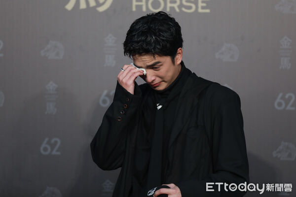 ▲▼ 金馬62頒獎典禮 後臺得獎感言最佳男配角 -曾敬驊-我家的事。（圖／記者黃克翔攝）