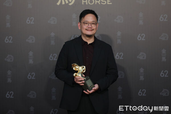 ▲▼  金馬62頒獎典禮 後臺得獎感言最佳攝影-梁銘佳-地母。（圖／記者攝影中心攝）