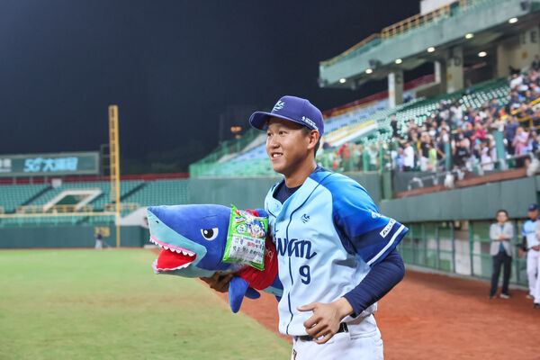 ▲▼  林莛淯獲選單場MVP           。（圖／中職提供）