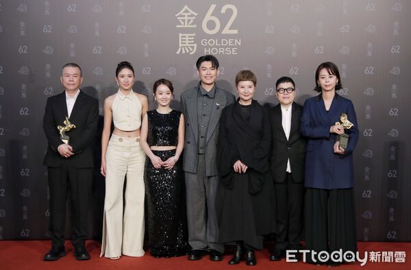 ▲▼金馬62頒獎典禮 後臺得獎感言最佳劇情片-大濛。（圖／記者周宸亘攝）