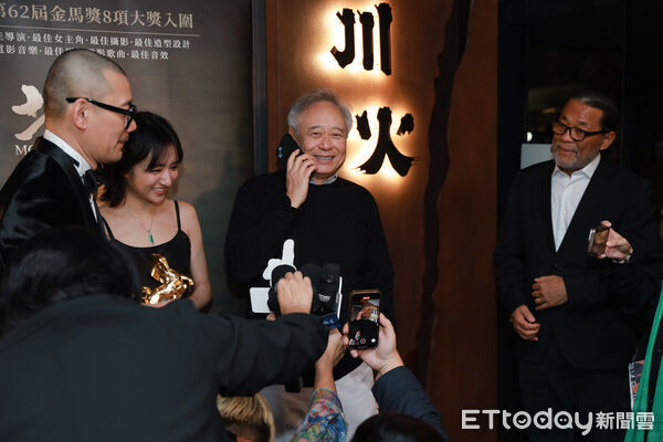 ▲▼地母慶功宴-張吉安、李安、李屏賓、許恩怡。（圖／記者周宸亘攝）