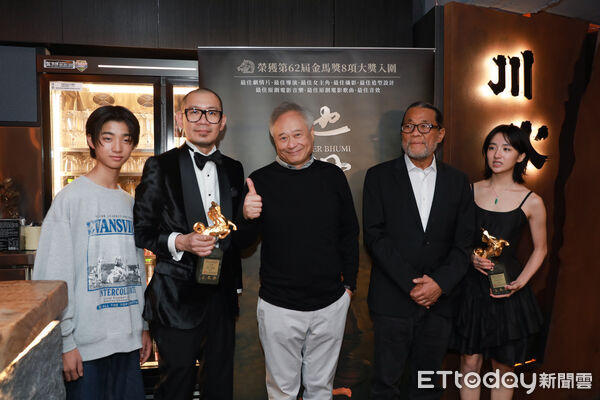 ▲▼地母慶功宴-白潤音、張吉安、李安、李屏賓、許恩怡。（圖／記者周宸亘攝）