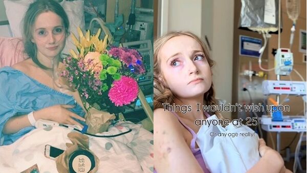 ▲▼罕病折磨「輸液續命」嚴重骨鬆！　25歲女獲准安樂死：高興到哭了。（圖／翻攝instagram@annaliese_holland）