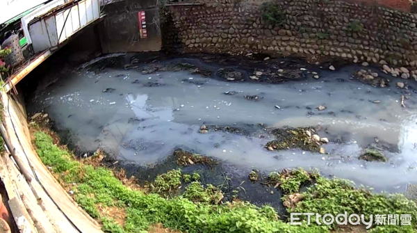 ▲台中,汙水。（圖／台中市環保局提供）