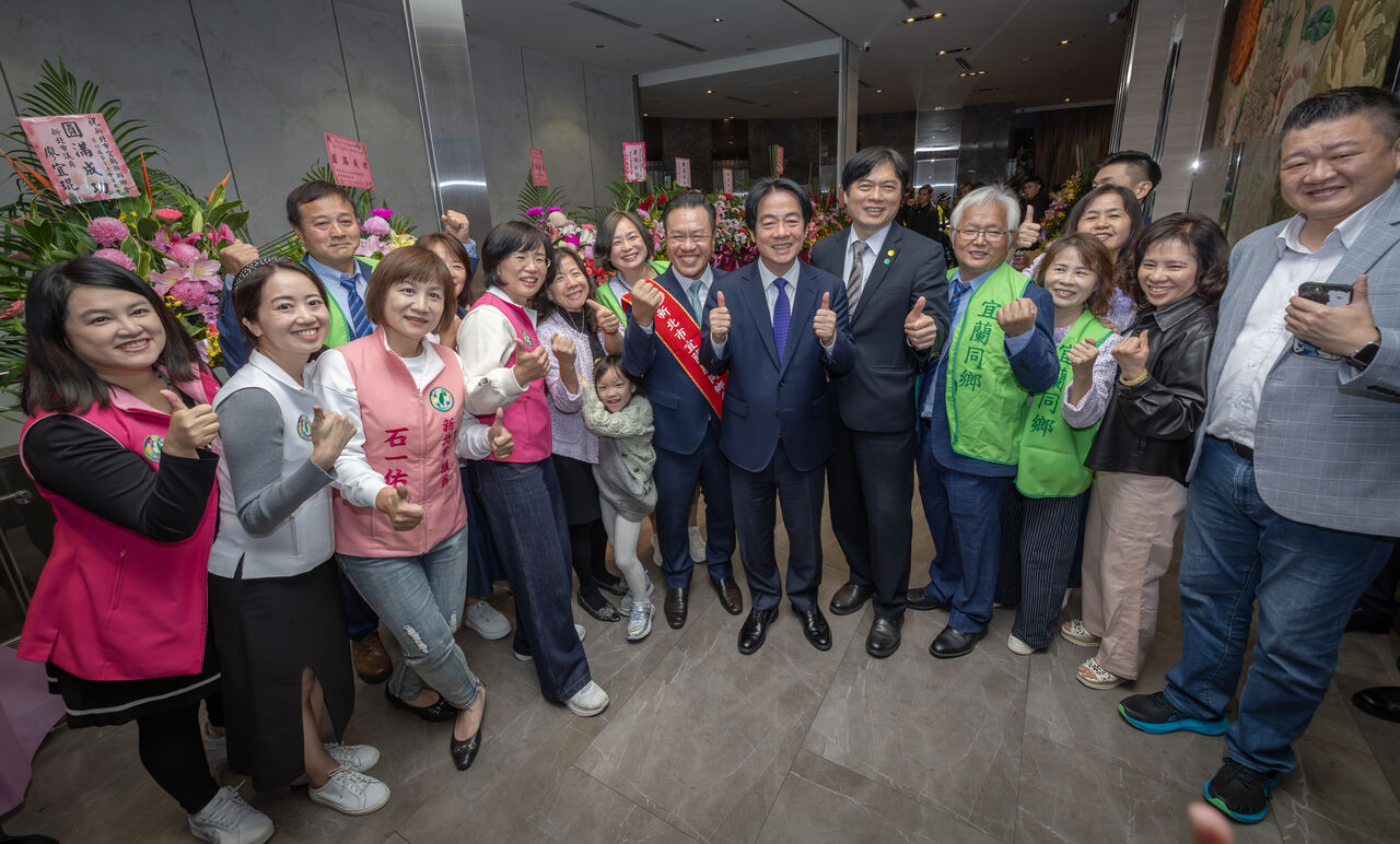 賴清德出席新北宜蘭同鄉會　推薦林國漳選縣長、首度幫蘇巧慧助選