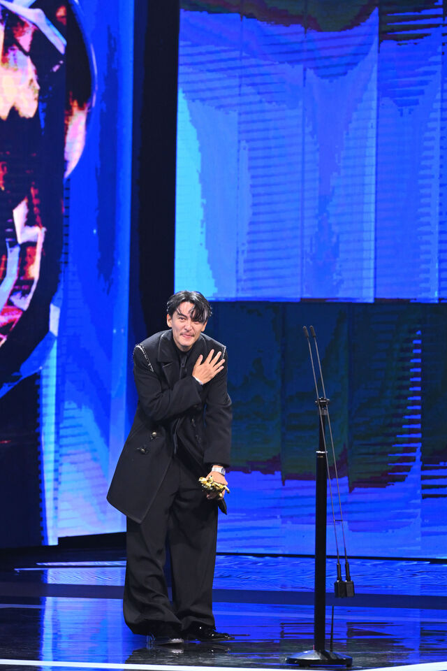 ▲▼最佳男主角張震。（圖／金馬執委會提供）