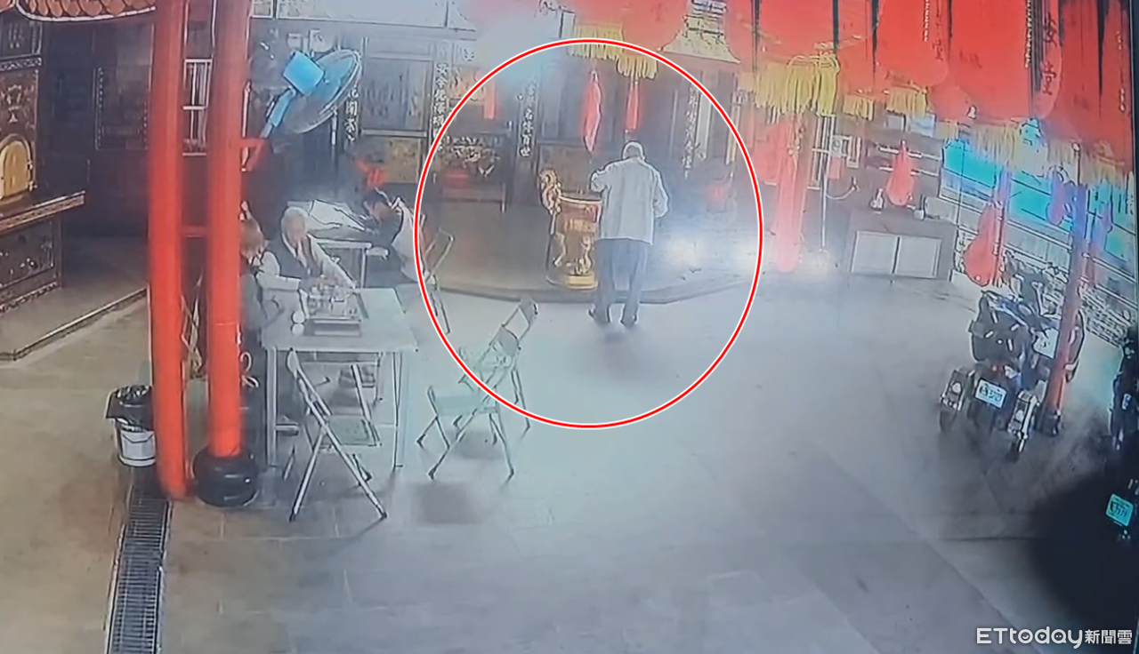 快訊/基隆宮廟傳爆炸!老翁「天公爐前仰倒」 臟器外露搶救中