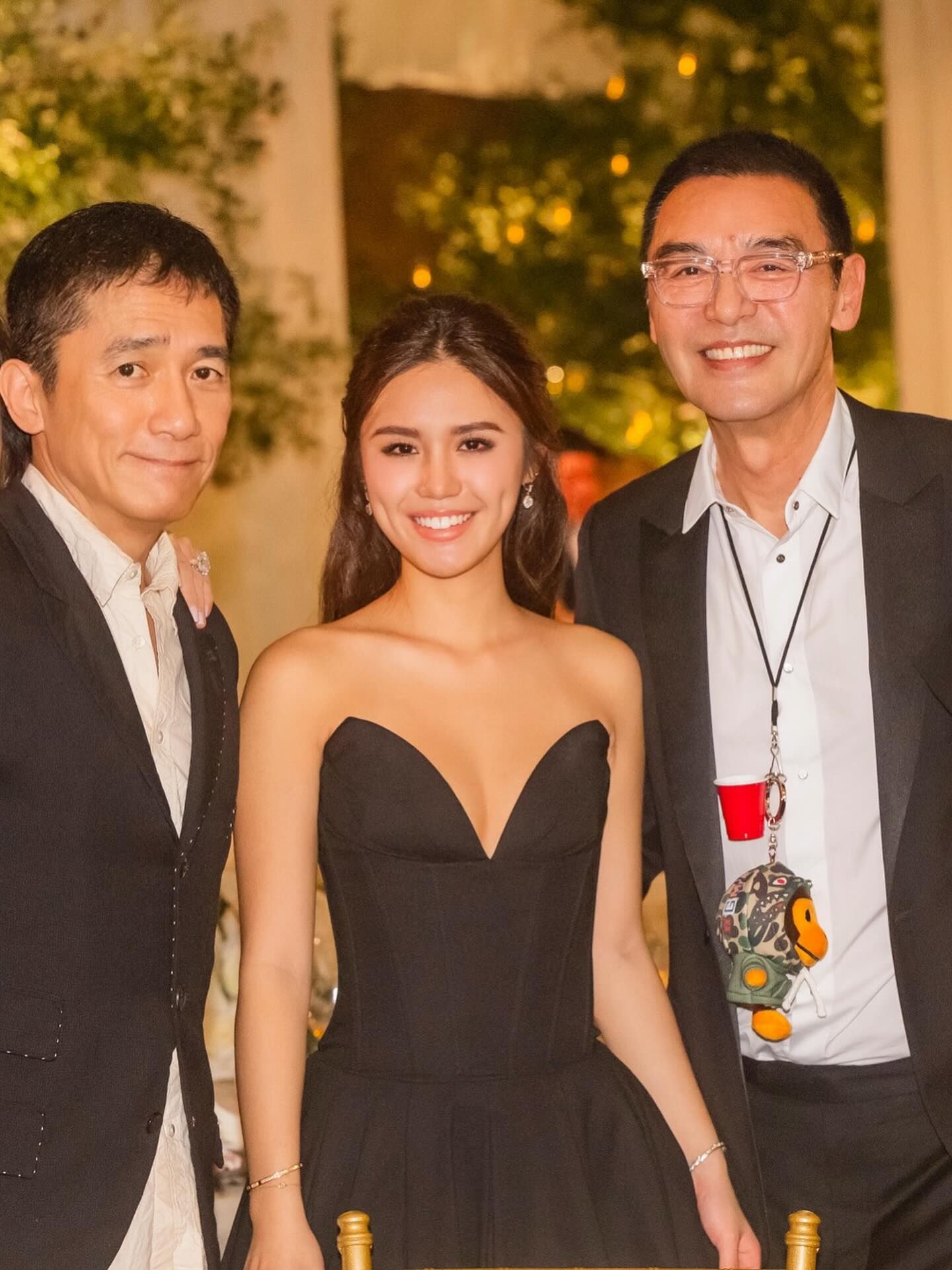 ▲▼梁朝偉夫婦現身台北婚宴!陣容超豪華。(圖/翻攝自Instagram/carinalau1208)