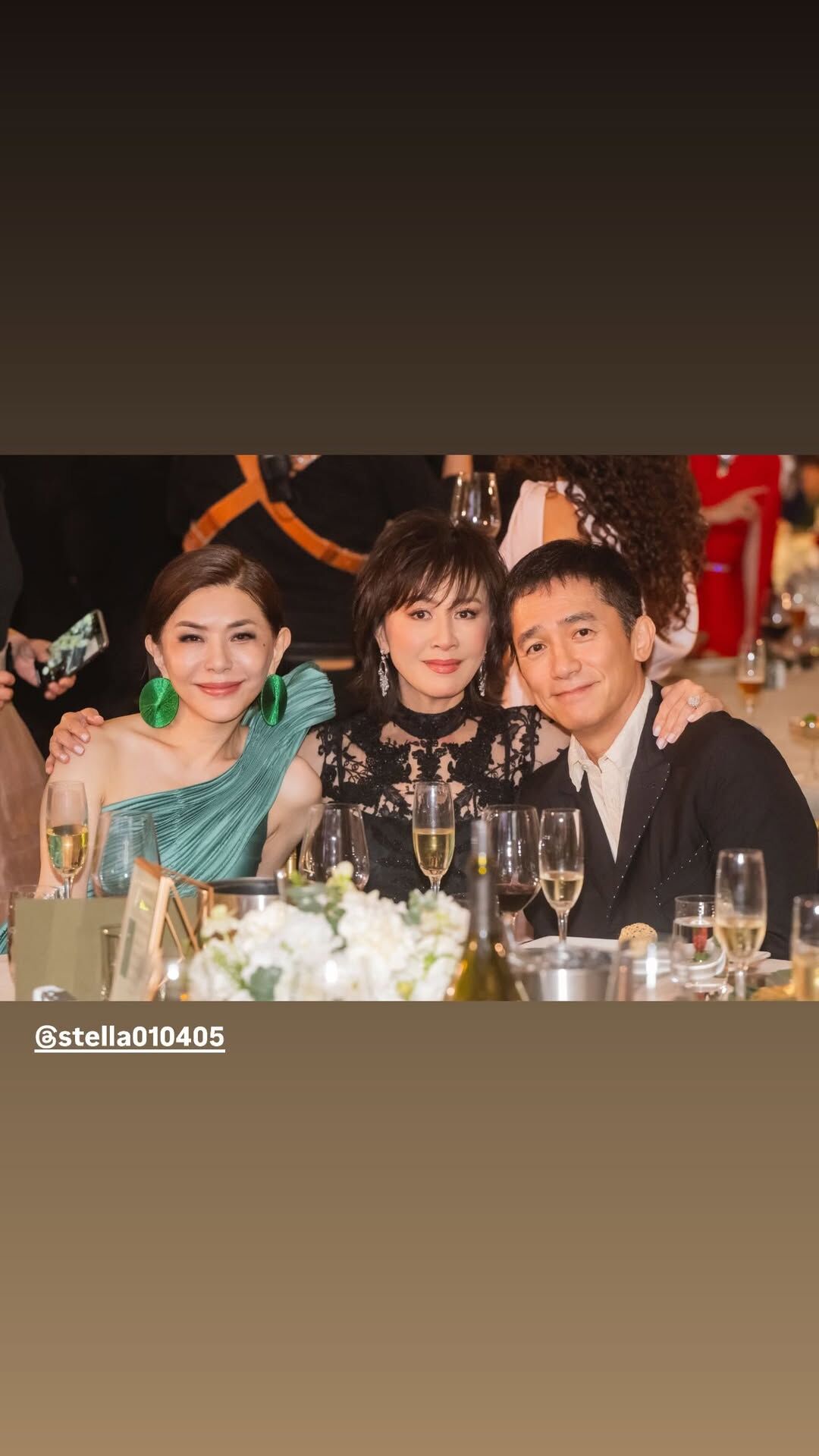 ▲▼梁朝偉夫婦現身台北婚宴!陣容超豪華。(圖/翻攝自Instagram/carinalau1208)