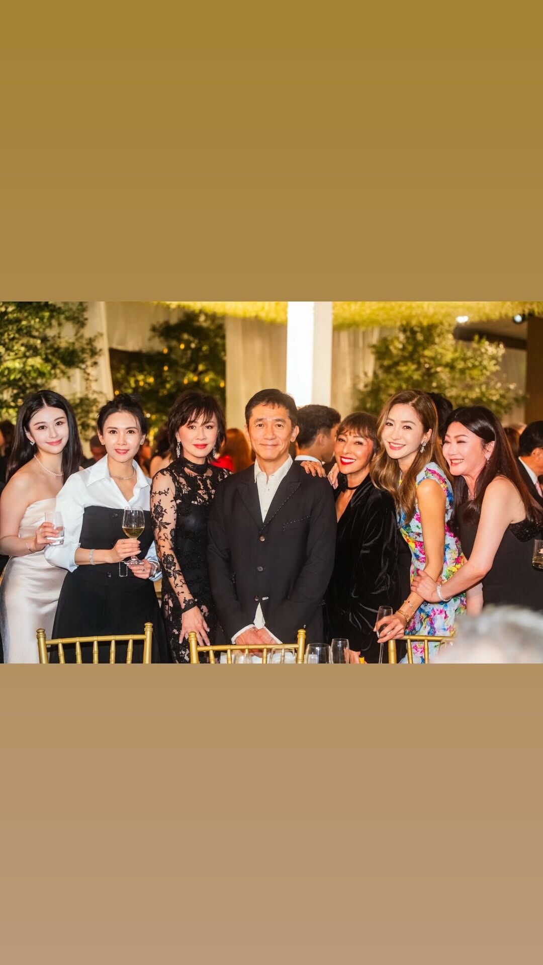 ▲▼梁朝偉夫婦現身台北婚宴!陣容超豪華。(圖/翻攝自Instagram/carinalau1208)