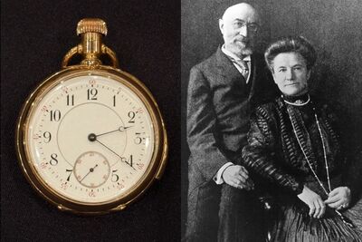 最浪漫遺物！　鐵達尼號「黃金懷錶」拍出7300萬天價