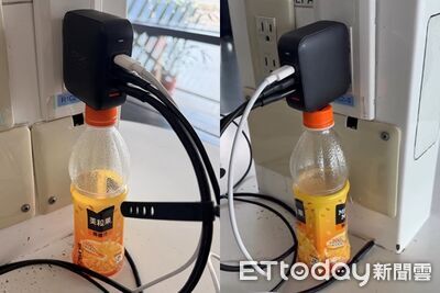 以為亂丟垃圾!一看充電器懂了 「真相逆轉」他讚:感謝瓶子超人