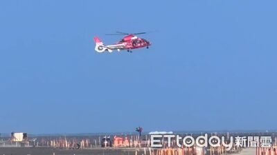 彰化伸港蚵道2釣客不慎落海　出動直升機救援1死1命危