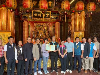 協調2筆土地回歸台東天后宮成功　黃建賓：守住媽祖信仰