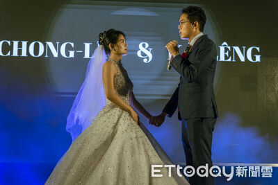 李宗霖、陳嘉伶喜結連理！百桌婚宴星光雲集　總統、市長同祝福