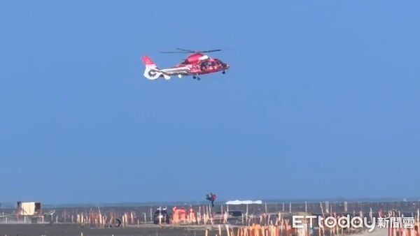 ▲▼ 彰化傳2釣客落海1人命危、1人等待空總救援 。（圖／記者唐詠絮翻攝）