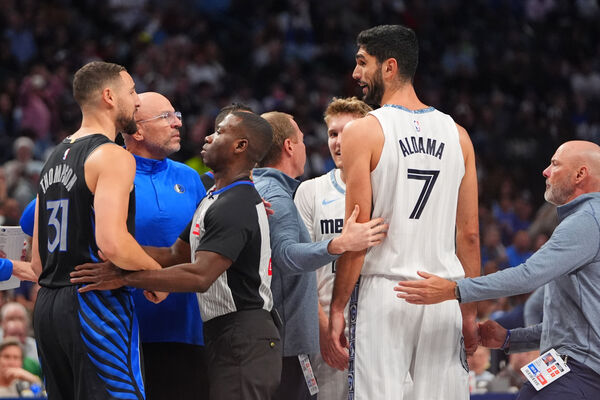 ▲▼獨行俠湯普森；灰熊莫蘭特、阿爾達馬。（圖／達志影像／美聯社）