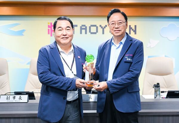 ▲桃園榮獲坡地金育獎　張善政施政務實受肯定