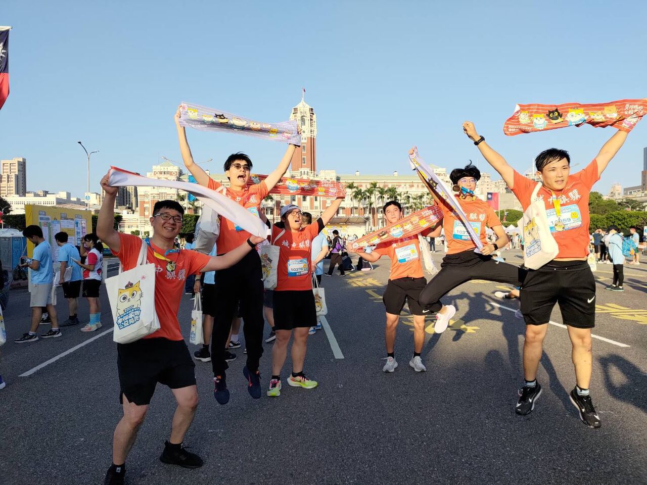 2025台北幸福家園公益路跑登場　中正一分局橘T宣導防詐吸睛