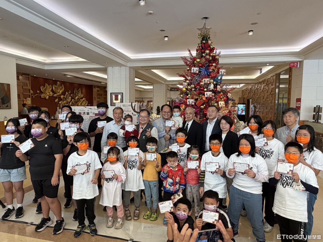 耐斯王子大飯店聖誕心願卡啟動　400弱勢童願望待認領