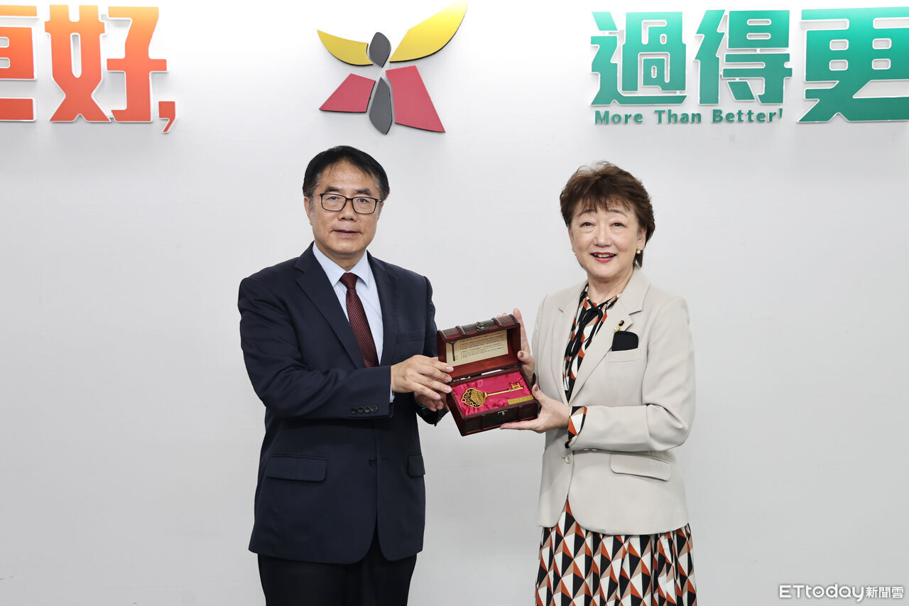 日本仙台市長郡和子首訪台南 黃偉哲感謝風災援助盼友誼延續