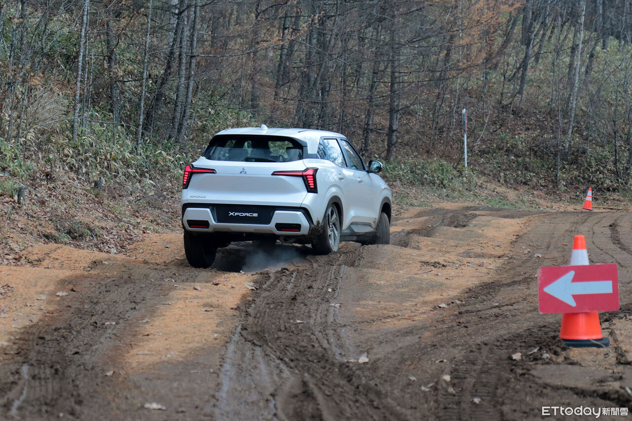▲三菱「XFORCE休旅」北海道搶先試駕！全能身手有望撼動神車地位。（圖／記者張慶輝攝）