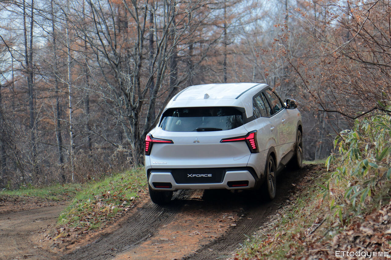 ▲三菱「XFORCE休旅」北海道搶先試駕！全能身手有望撼動神車地位。（圖／記者張慶輝攝）
