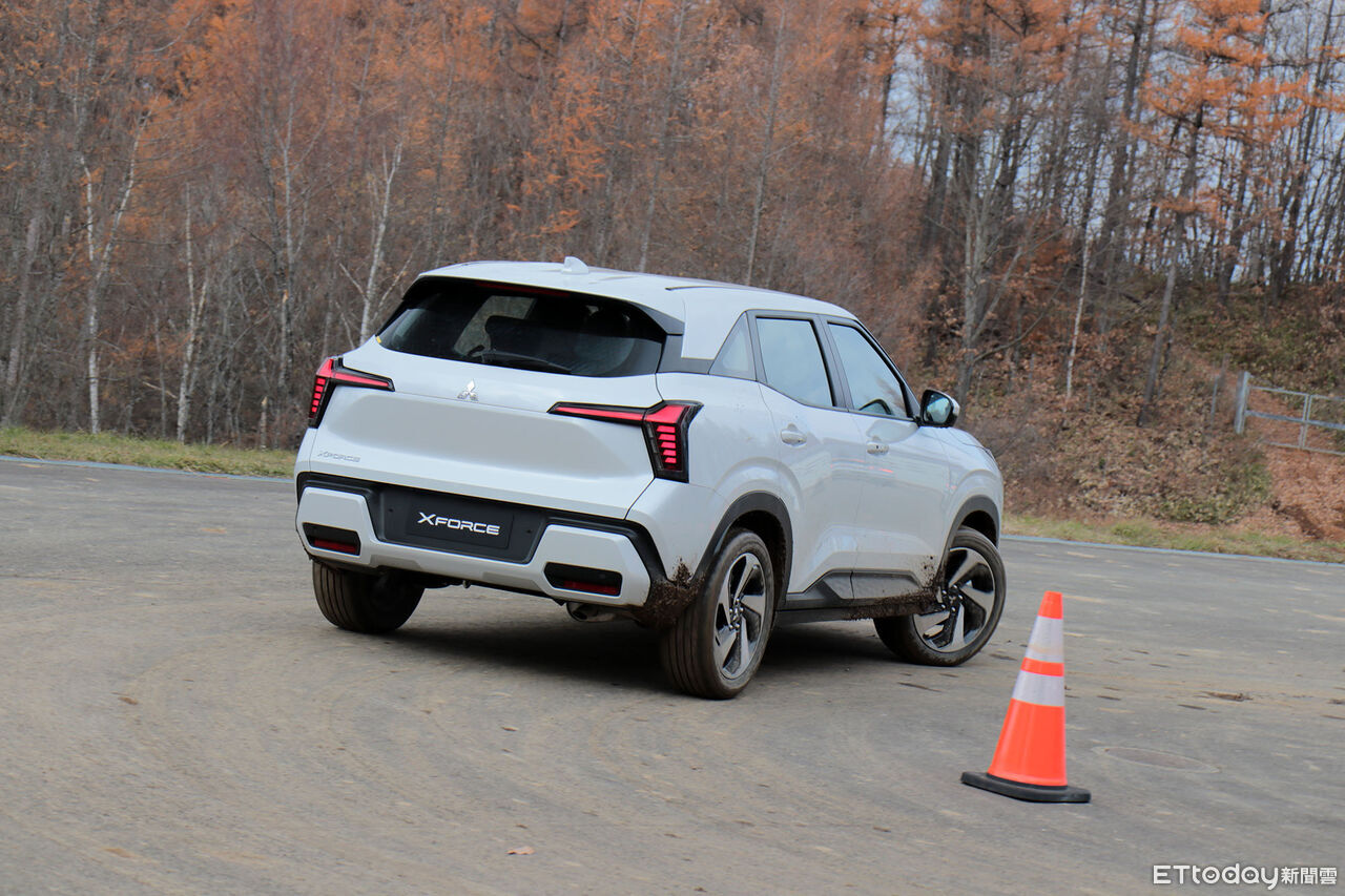 ▲三菱「XFORCE休旅」北海道搶先試駕！全能身手有望撼動神車地位。（圖／記者張慶輝攝）