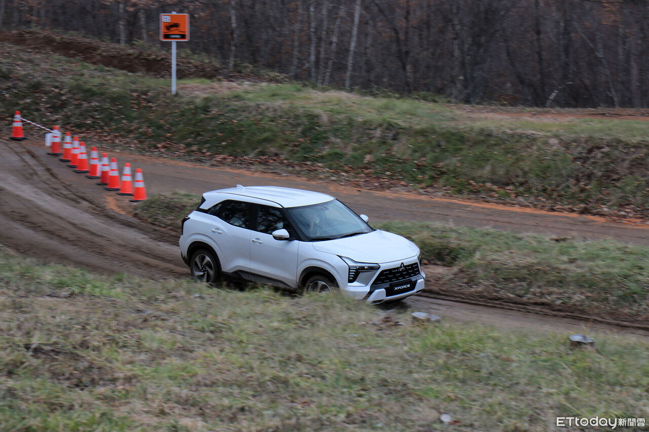 ▲三菱「XFORCE休旅」北海道搶先試駕！全能身手有望撼動神車地位。（圖／記者張慶輝攝）