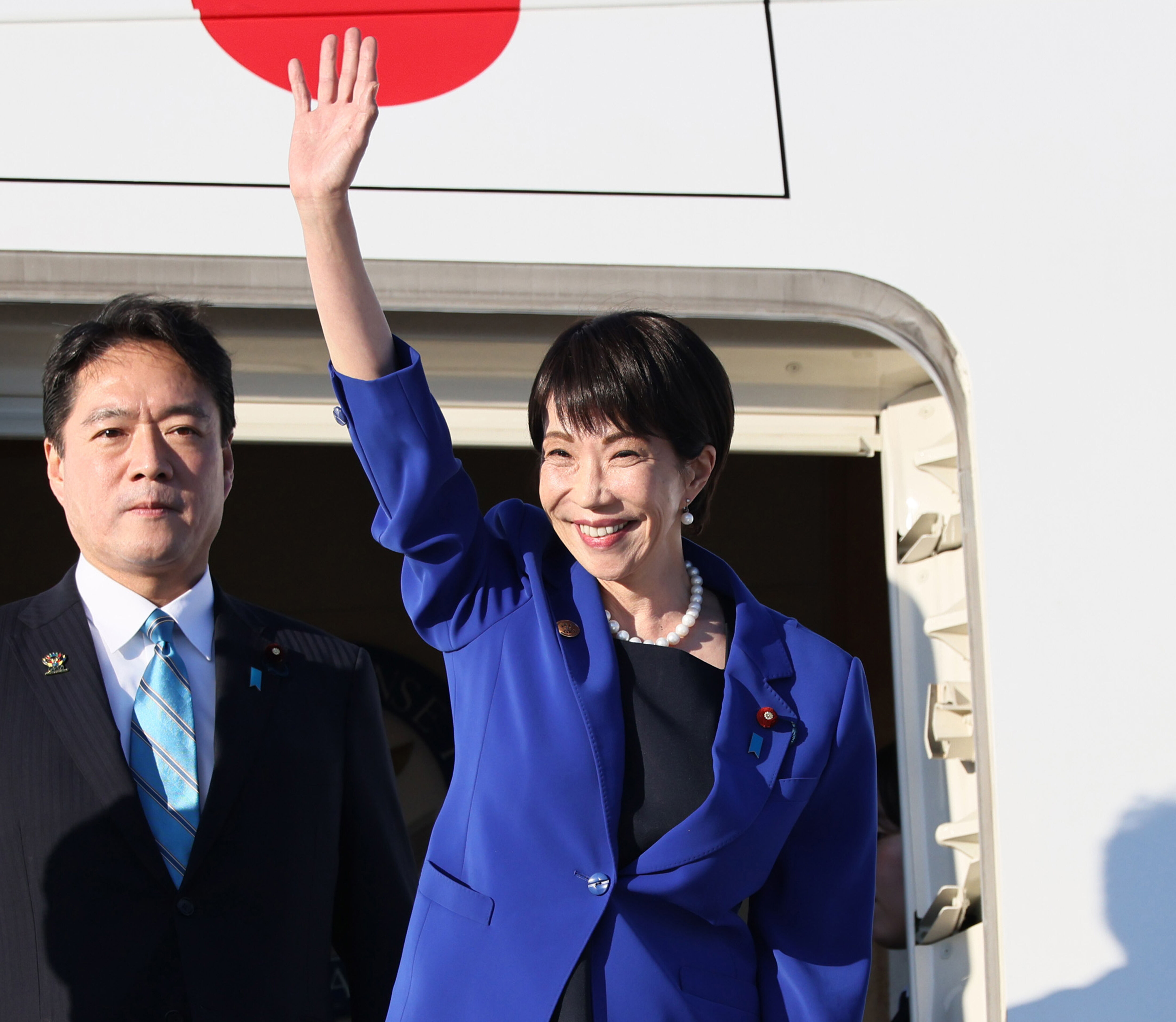 ▲▼日本首相高市早苗結束G20峰會行程，離開南非約翰尼斯堡。（圖／達志影像／美聯社）