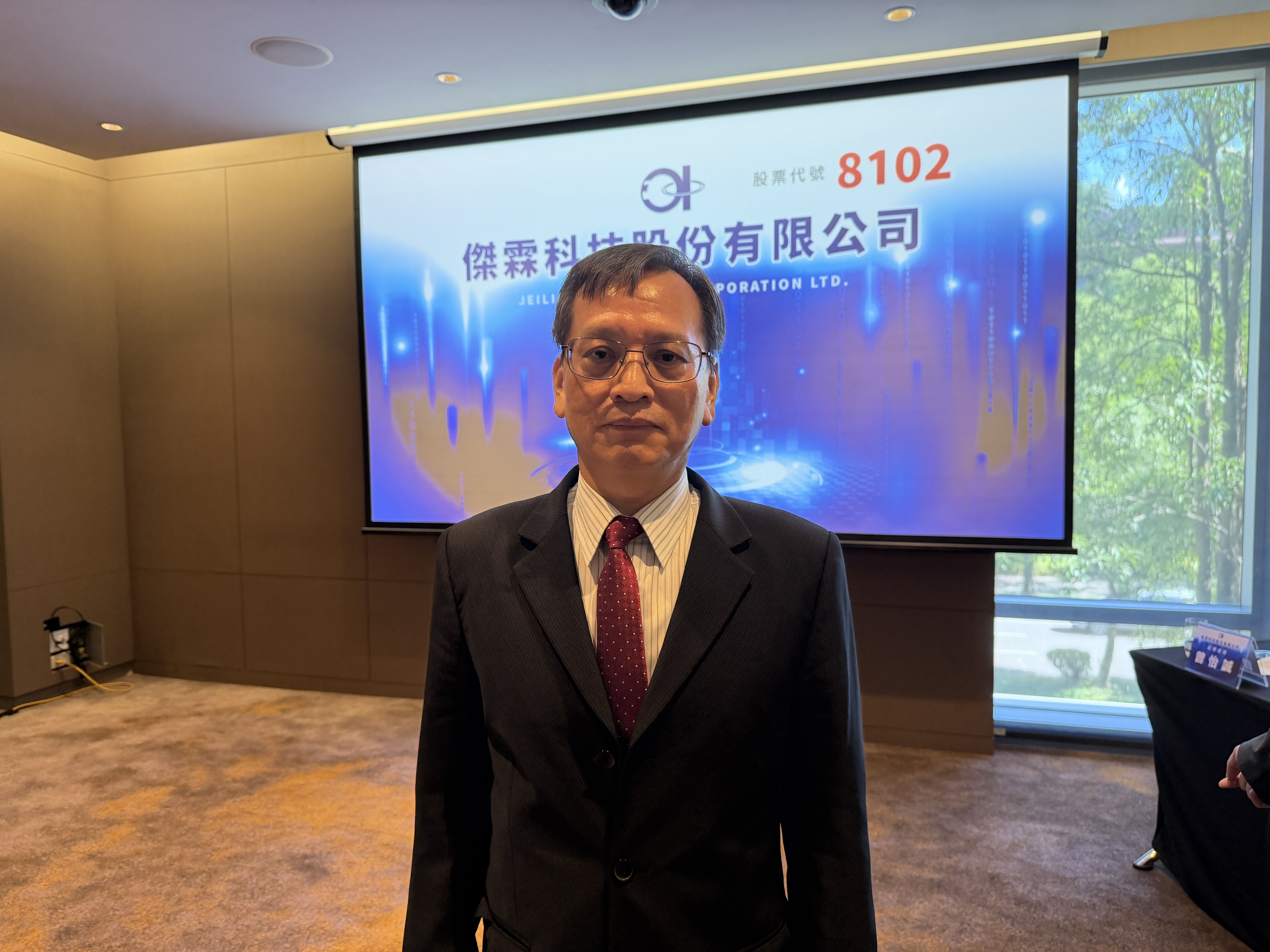 ▲▼傑霖科技董事長梁春林。（圖／記者高兆麟攝）