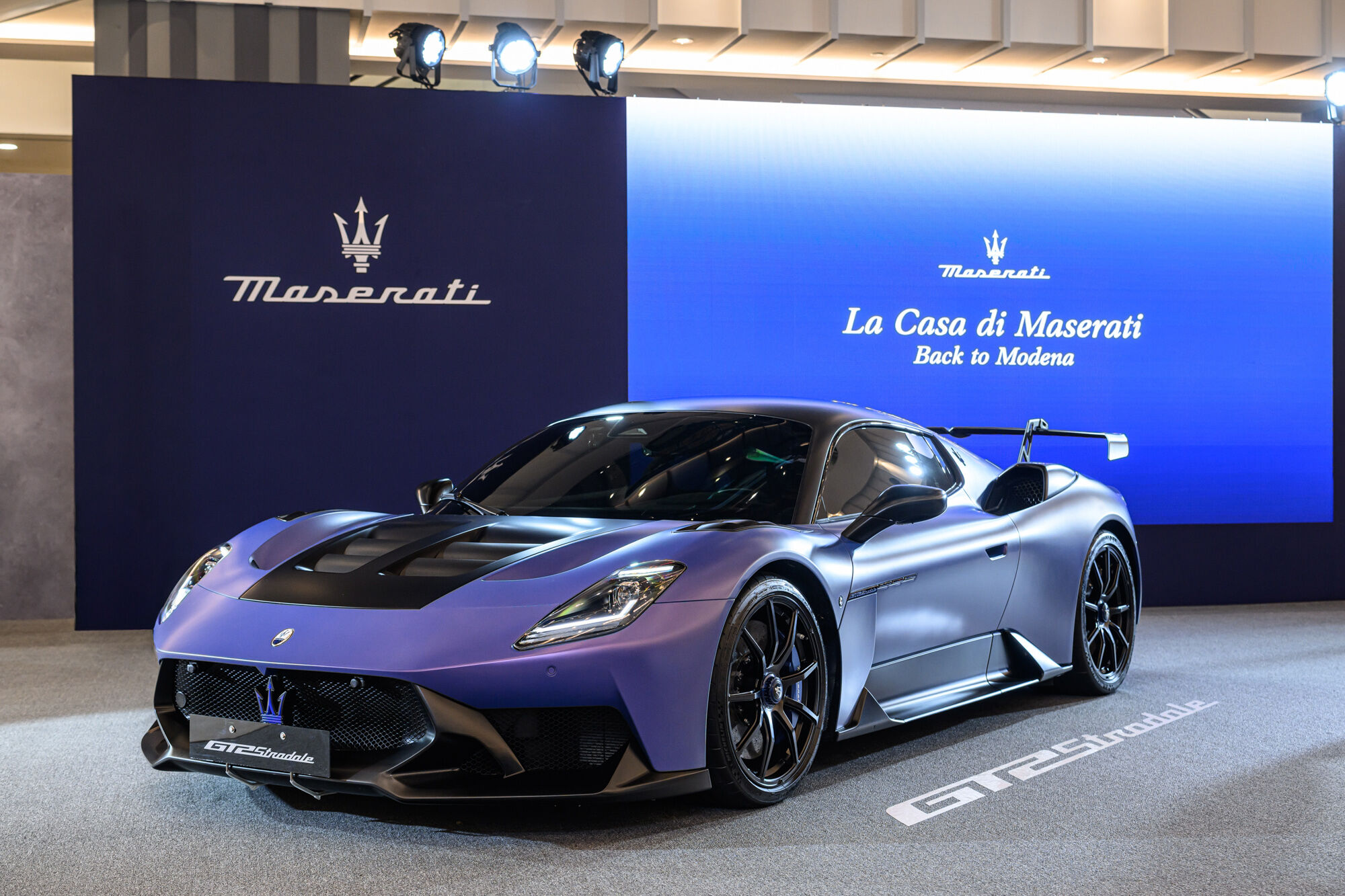 ▲瑪莎拉蒂於台北南港LaLaport舉辦限定展覽，讓台灣車迷近距離感受義式跑車魅力。（圖／翻攝自Maserati）