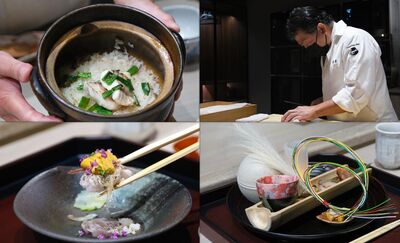 前米其林二星料理長來台中開懷石料理