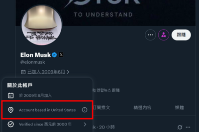 假帳號現形！X新功能「強制公開所在地」　用戶3方法自保