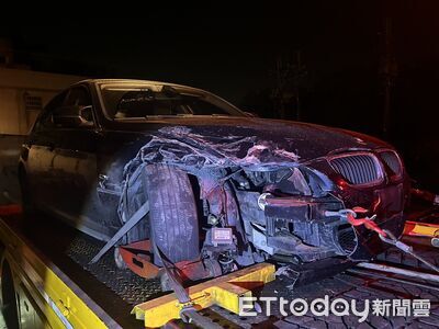 國8暗夜追撞釀女駕駛受傷！她下車傻眼...肇逃BMW男身分曝光