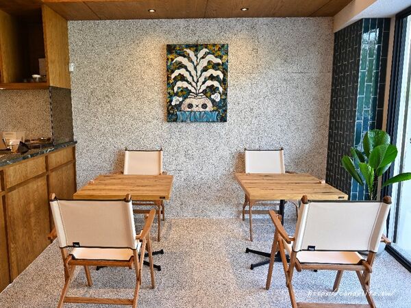 ▲▼台中質感露營風咖啡館「THE OAK LAB 81+」，咖啡、輕食、甜點、選品展覽。（圖／部落客糖糖提供）