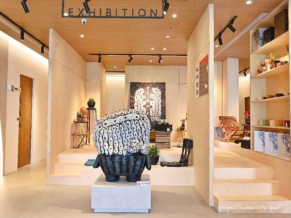 ▲▼台中質感露營風咖啡館「THE OAK LAB 81+」，咖啡、輕食、甜點、選品展覽。（圖／部落客糖糖提供）