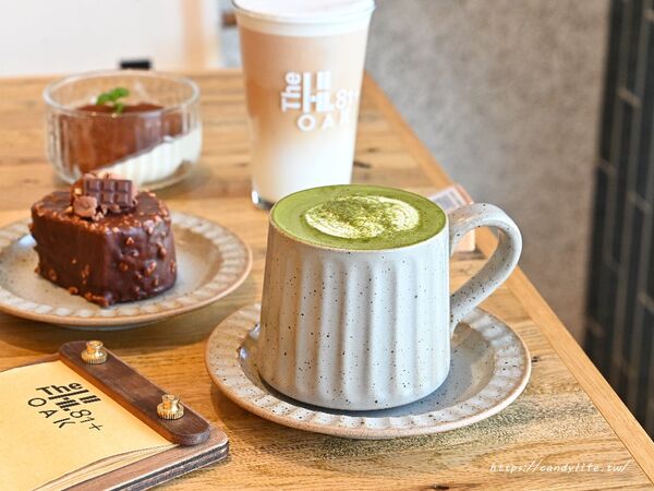 ▲▼台中質感露營風咖啡館「THE OAK LAB 81+」，咖啡、輕食、甜點、選品展覽。（圖／部落客糖糖提供）