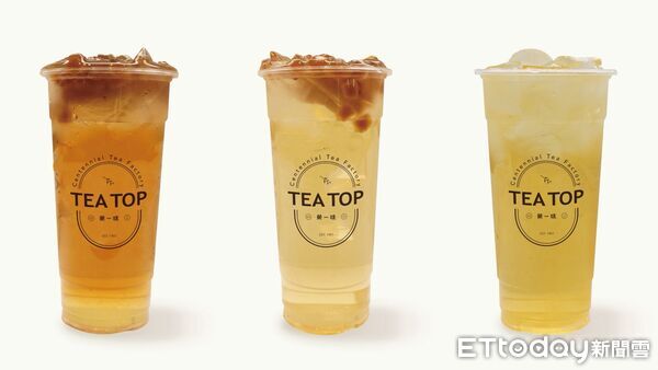 ▲▼TEA TOP推出全新配料焙香粉角以及3款新飲品。（圖／TEA TOP第一味提供）