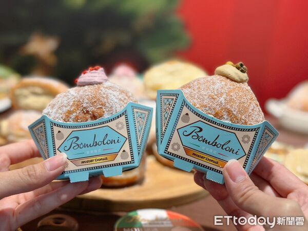 ▲▼Mister Donut打造一系列耶誕節限定甜甜圈。（圖／記者蕭筠攝）