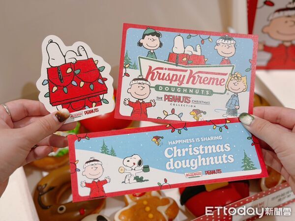 ▲▼Krispy Kreme &times; Peanuts&trade; 聯名。（圖／記者蕭筠攝）