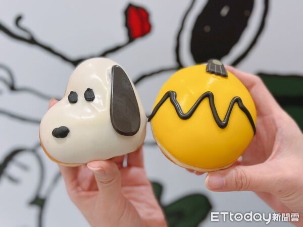 ▲▼Krispy Kreme &times; Peanuts&trade; 聯名。（圖／記者蕭筠攝）