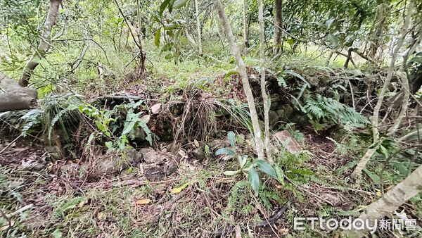 ▲▼落支煙部落及建築遺構。（圖／太管處提供，下同）