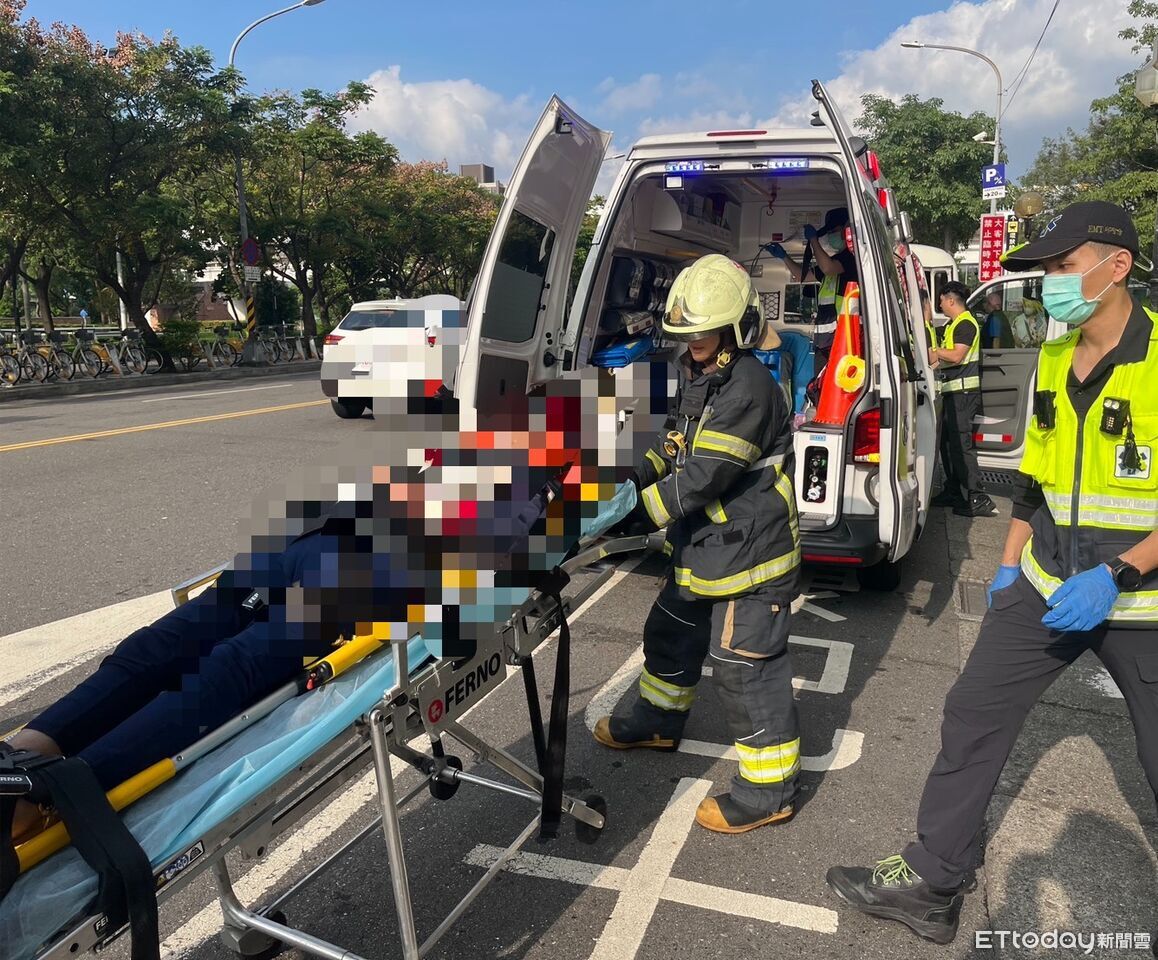 快訊／板橋高鐵站「1女摔下月台」！頭部流血　送醫救治中