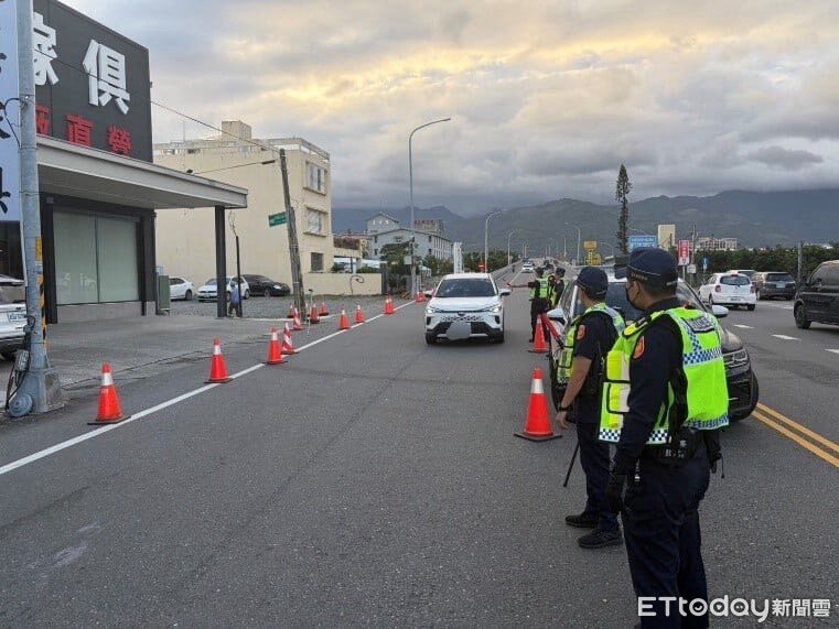 台東分局交通大執法專案勤務　防制事故守護用路安全